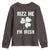 Funny St. Patrick's Day Youth Sweatshirt Rizz Me I'm Irish