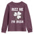 Funny St. Patrick's Day Youth Sweatshirt Rizz Me I'm Irish