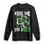 Funny St. Patrick's Day Long Sleeve Shirt Kiss Me I'm iRizz Shamrock