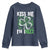 Funny St. Patrick's Day Youth Sweatshirt Kiss Me I'm iRizz Shamrock