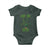 Funny St. Patrick's Day Baby Onesie Kiss Me I'm iRizz Cool Leprechaun