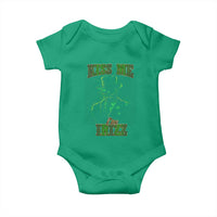 Funny St. Patrick's Day Baby Onesie Kiss Me I'm iRizz Cool Leprechaun