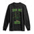 Funny St. Patrick's Day Long Sleeve Shirt Kiss Me I'm iRizz Cool Leprechaun