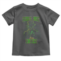 Funny St. Patrick's Day Toddler T Shirt Kiss Me I'm iRizz Cool Leprechaun