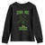 Funny St. Patrick's Day Youth Sweatshirt Kiss Me I'm iRizz Cool Leprechaun