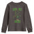 Funny St. Patrick's Day Youth Sweatshirt Kiss Me I'm iRizz Cool Leprechaun