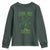 Funny St. Patrick's Day Youth Sweatshirt Kiss Me I'm iRizz Cool Leprechaun