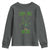 Funny St. Patrick's Day Youth Sweatshirt Kiss Me I'm iRizz Cool Leprechaun
