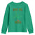 Funny St. Patrick's Day Youth Sweatshirt Kiss Me I'm iRizz Cool Leprechaun