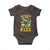 Funny St. Patrick's Day Baby Onesie Skibidi St. Patrizz Cute Dog Leprechaun