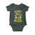 Funny St. Patrick's Day Baby Onesie Skibidi St. Patrizz Cute Dog Leprechaun