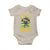 Funny St. Patrick's Day Baby Onesie Skibidi St. Patrizz Cute Dog Leprechaun