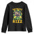 Funny St. Patrick's Day Youth Sweatshirt Skibidi St. Patrizz Cute Dog Leprechaun