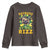 Funny St. Patrick's Day Youth Sweatshirt Skibidi St. Patrizz Cute Dog Leprechaun