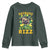 Funny St. Patrick's Day Youth Sweatshirt Skibidi St. Patrizz Cute Dog Leprechaun