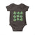 Funny St. Patrick's Day Baby Onesie Shamrock Lit Rizz Sigma Skibidi Rizzler No Cap Alpha