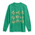 Funny St. Patrick's Day Long Sleeve Shirt Shamrock Lit Rizz Sigma Skibidi Rizzler No Cap Alpha
