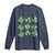 Funny St. Patrick's Day Long Sleeve Shirt Shamrock Lit Rizz Sigma Skibidi Rizzler No Cap Alpha