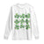 Funny St. Patrick's Day Long Sleeve Shirt Shamrock Lit Rizz Sigma Skibidi Rizzler No Cap Alpha