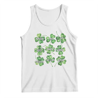 Funny St. Patrick's Day Tank Top Shamrock Lit Rizz Sigma Skibidi Rizzler No Cap Alpha