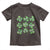 Funny St. Patrick's Day Toddler T Shirt Shamrock Lit Rizz Sigma Skibidi Rizzler No Cap Alpha