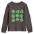 Funny St. Patrick's Day Youth Sweatshirt Shamrock Lit Rizz Sigma Skibidi Rizzler No Cap Alpha