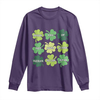 Funny St. Patrick's Day Long Sleeve Shirt Lit Rizz Sigma Skibidi Rizzler No Cap Alpha