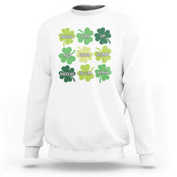 Funny St. Patrick's Day Sweatshirt Lit Rizz Sigma Skibidi Rizzler No Cap Alpha