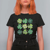 Funny St. Patrick's Day T Shirt For Women Lit Rizz Sigma Skibidi Rizzler No Cap Alpha