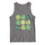 Funny St. Patrick's Day Tank Top Lit Rizz Sigma Skibidi Rizzler No Cap Alpha