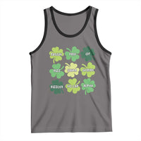 Funny St. Patrick's Day Tank Top Lit Rizz Sigma Skibidi Rizzler No Cap Alpha