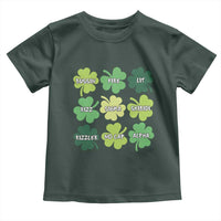 Funny St. Patrick's Day Toddler T Shirt Lit Rizz Sigma Skibidi Rizzler No Cap Alpha