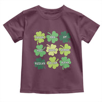 Funny St. Patrick's Day Toddler T Shirt Lit Rizz Sigma Skibidi Rizzler No Cap Alpha