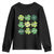 Funny St. Patrick's Day Youth Sweatshirt Lit Rizz Sigma Skibidi Rizzler No Cap Alpha