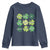 Funny St. Patrick's Day Youth Sweatshirt Lit Rizz Sigma Skibidi Rizzler No Cap Alpha