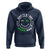 Funny St. Patrick's Day Hoodie Happy St Pat Rizz Day Shamrock Lucky Face