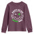 Funny St. Patrick's Day Youth Sweatshirt Happy St Pat Rizz Day Shamrock Lucky Face