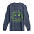 Funny St. Patrick's Day Long Sleeve Shirt Happy St Pat Rizz Day Lucky Shamrock Face