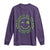 Funny St. Patrick's Day Long Sleeve Shirt Happy St Pat Rizz Day Lucky Shamrock Face