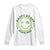 Funny St. Patrick's Day Long Sleeve Shirt Happy St Pat Rizz Day Lucky Shamrock Face