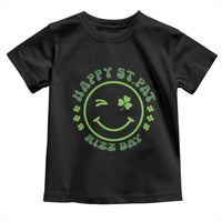 Funny St. Patrick's Day Toddler T Shirt Happy St Pat Rizz Day Lucky Shamrock Face