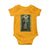 St. Patrick's Day Baby Onesie Saint Patrick Art Aesthetic Stained Glass