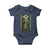 St. Patrick's Day Baby Onesie Saint Patrick Art Aesthetic Stained Glass