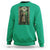 St. Patrick's Day Sweatshirt Saint Patrick Art Aesthetic Stained Glass