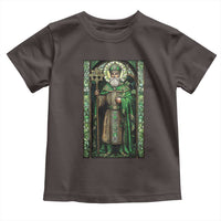 St. Patrick's Day Toddler T Shirt Saint Patrick Art Aesthetic Stained Glass
