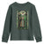St. Patrick's Day Youth Sweatshirt Saint Patrick Art Aesthetic Stained Glass