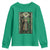 St. Patrick's Day Youth Sweatshirt Saint Patrick Art Aesthetic Stained Glass