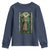 St. Patrick's Day Youth Sweatshirt Saint Patrick Art Aesthetic Stained Glass