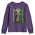 St. Patrick's Day Youth Sweatshirt Saint Patrick Art Aesthetic Stained Glass
