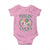 St. Patrick's Day Baby Onesie Feelin' Lucky Vibes Shamrock Coquette Bow